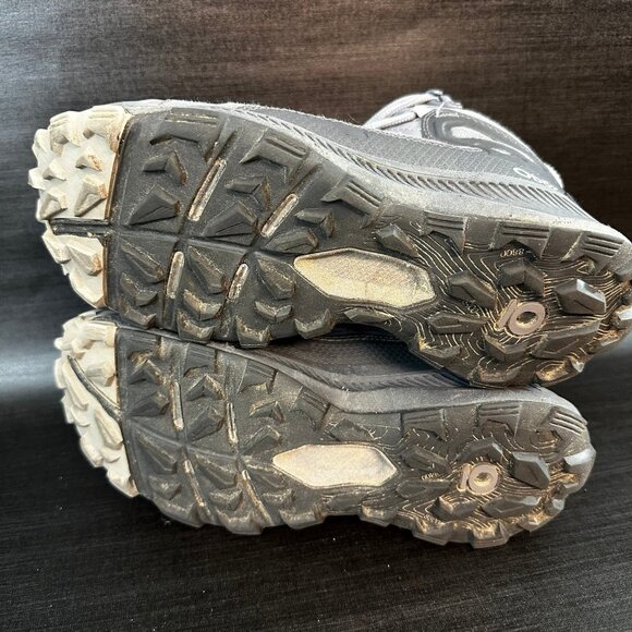 Oboz Katabatic Mid Women’s size‎ 6 Hiking Trail Running Grey Boots waterproof - Picture 8 of 10